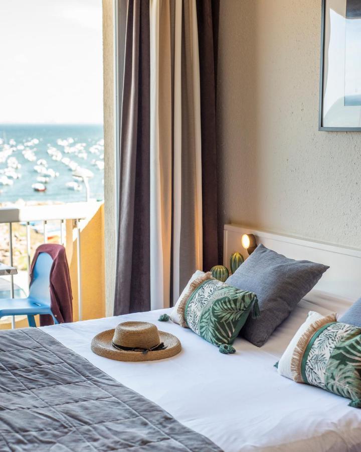 Logis Hotel Le Calluna Restaurant La Flottille Préfailles Eksteriør billede